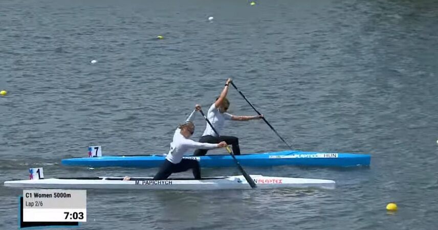 Пинчанка Мария Попичич взяла серебро на чемпионате Европы по гребле