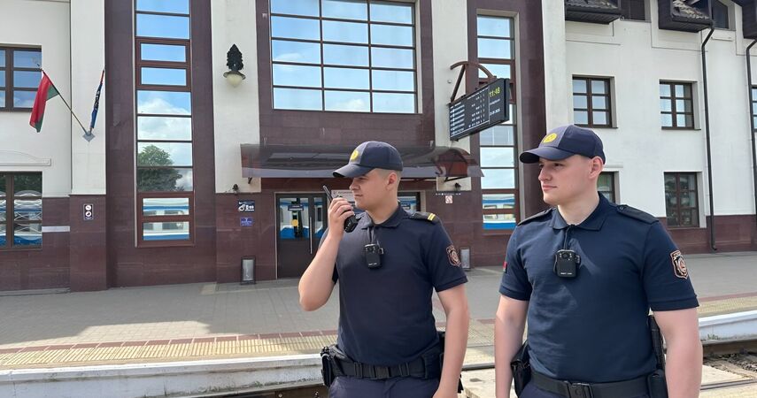 Пинский ГОВД с 17 по 20 июня проводит рейды на объектах железнодорожного транспорта