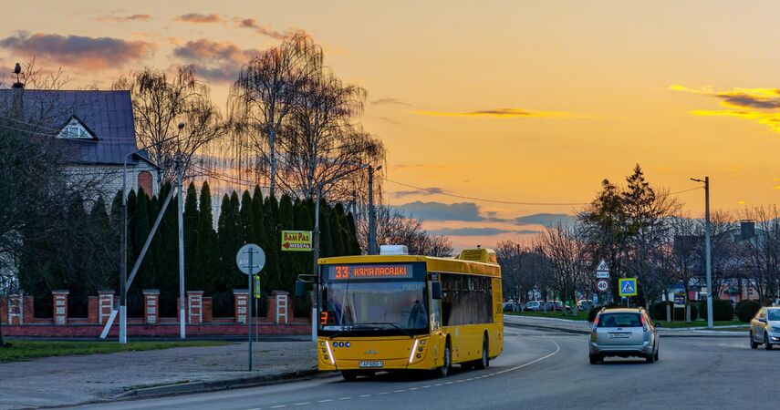 В Пинске с 10 марта незначительно изменится расписание на маршруте № 33