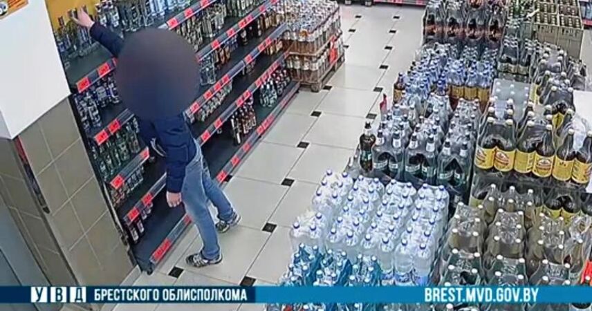 Магазинного грабителя задержали в Пинске: подробности инцидента