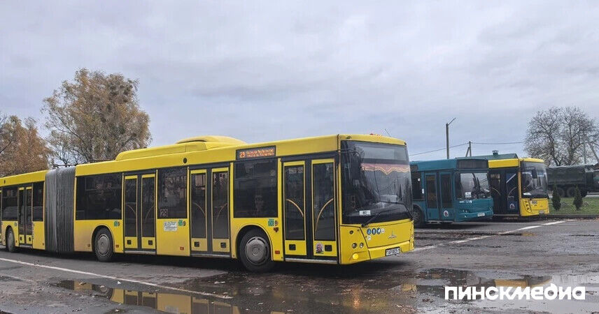 В Пинске запускают дополнительный автобусный рейс по маршруту № 23