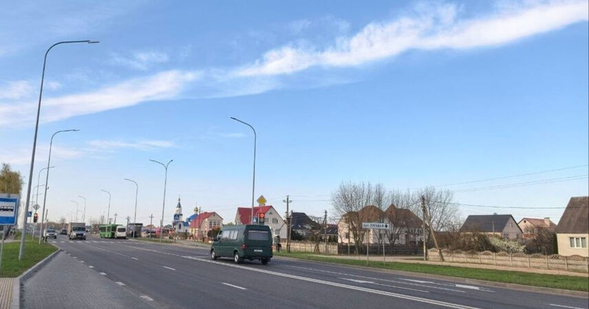 На трассе Р-6 в Пинском районе 19 мая действует ограничение скорости