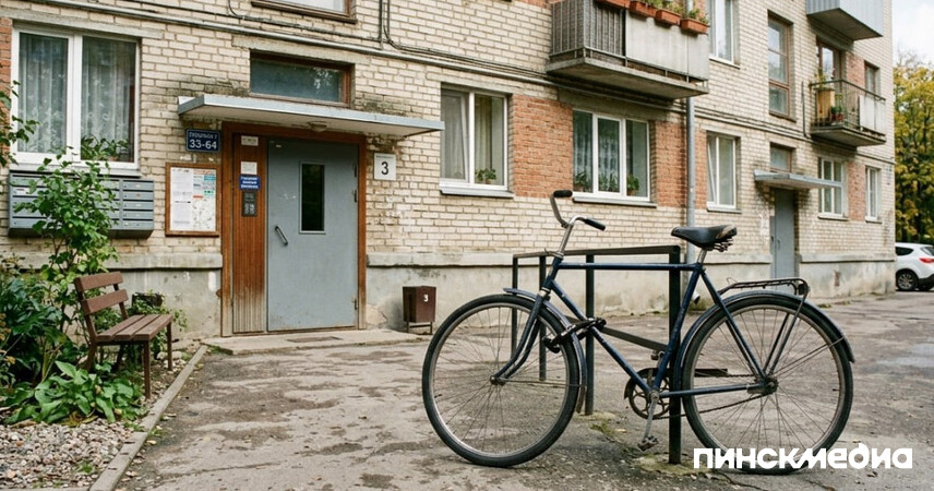 Поленился пристегнуть: житель Пинска за пару минут лишился велосипеда за 400 рублей